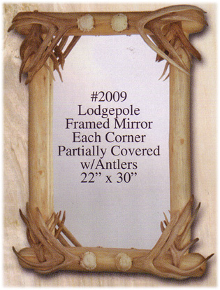 High Country Lodgepole Mirror w/Partial Cover