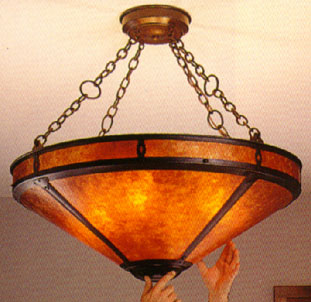 mica grand mission chandelier # 116