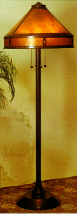 mica mission floor lamp #060