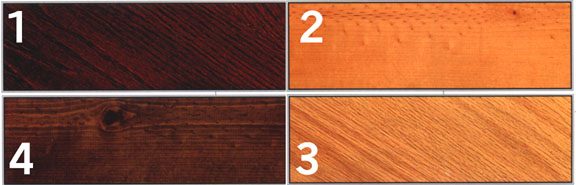 Wood Finishes for stone county Iron pieces