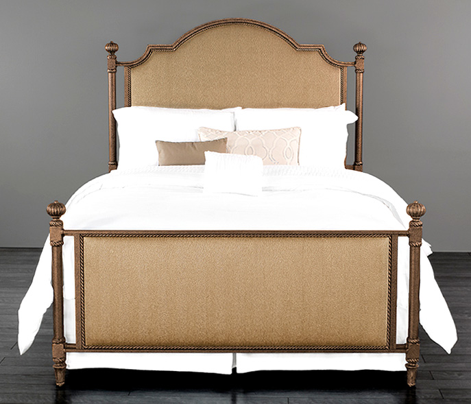 1238 Jasmine upholstered bed