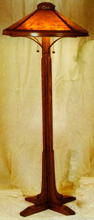mica bungalow floor lamp #051
